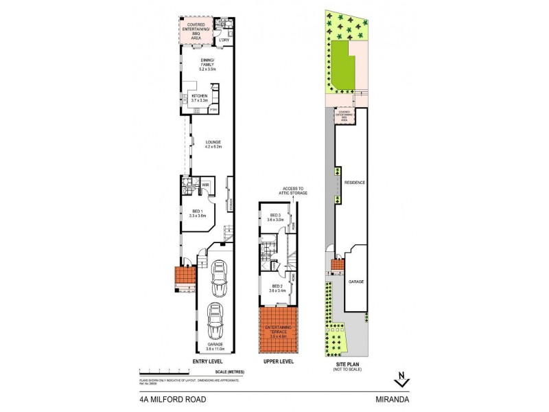 4a Milford Road, Miranda NSW 2228 Floorplan