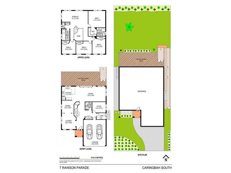 7 Rawson Parade, Caringbah South NSW 2229 Floorplan