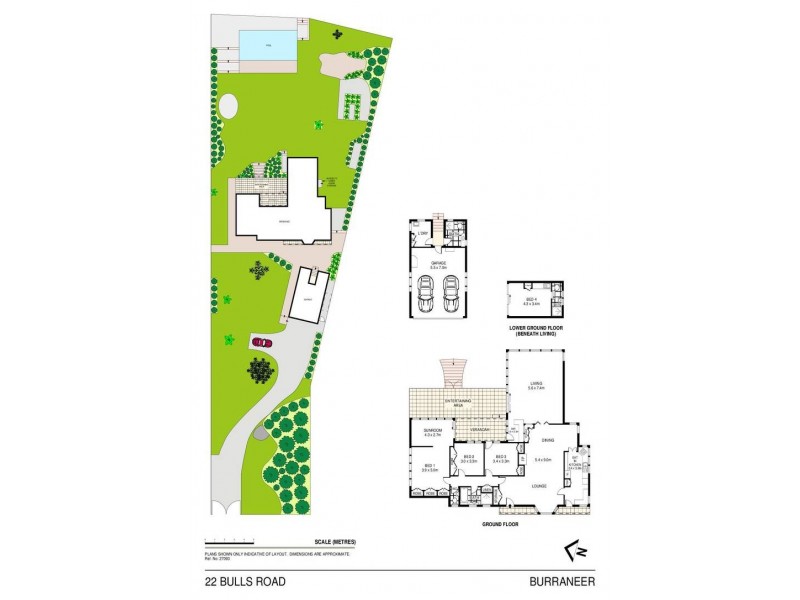 22 Bulls Road, Burraneer NSW 2230 Floorplan