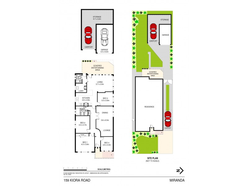 159 Kiora Road, Miranda NSW 2228 Floorplan