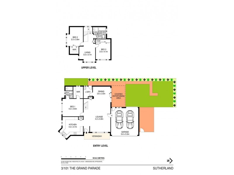3/101 The Grand Parade, Sutherland NSW 2232 Floorplan