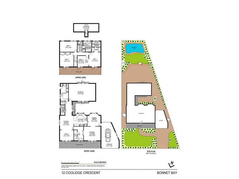 12 Coolidge Crescent, Bonnet Bay NSW 2226 Floorplan