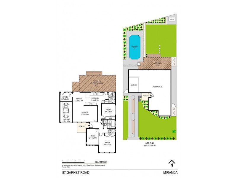 87 Garnet Road, Miranda NSW 2228 Floorplan