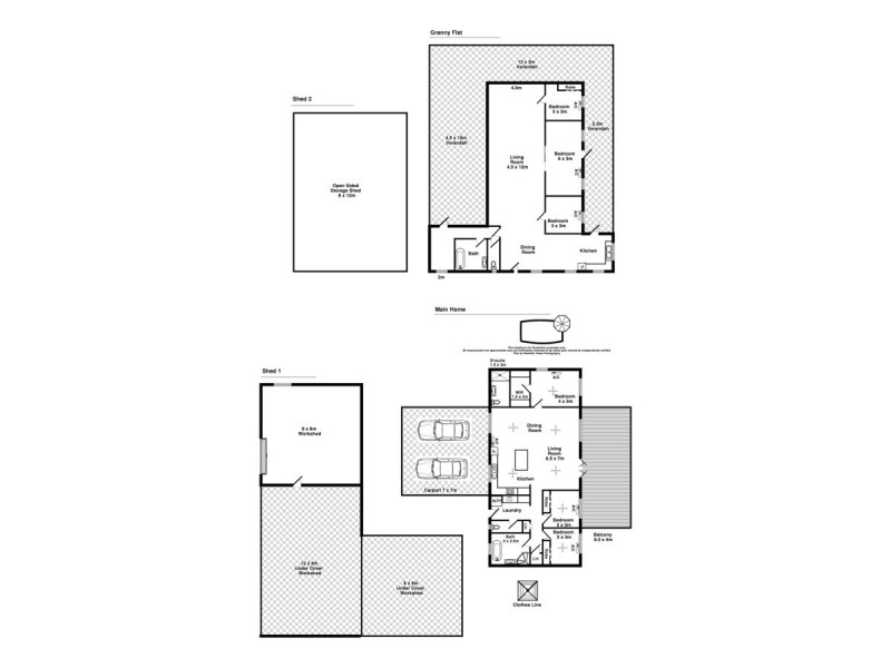 lot 139 Heather Lagoon Road, Lake Bennett NT 0822 Floorplan