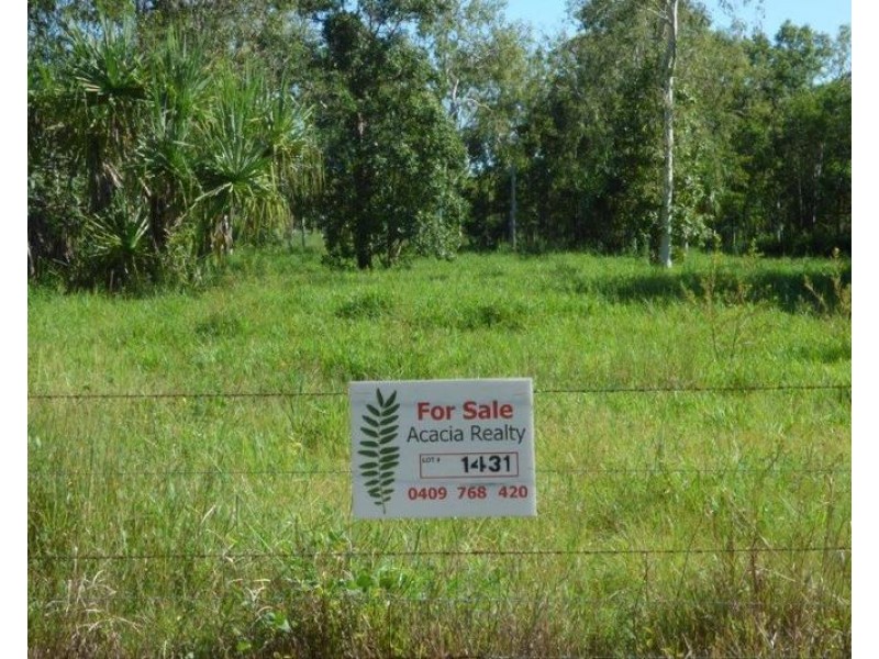 Lot 1431,  Miles Road, Batchelor NT 0845