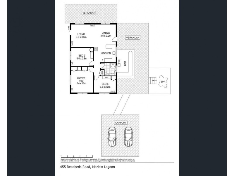455 Reedbeds Road, Berry Springs NT 0838 Floorplan