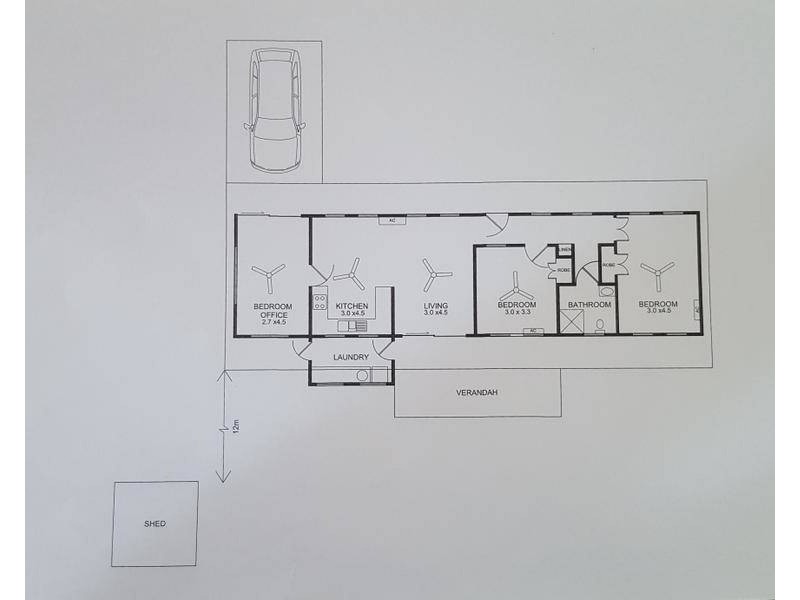 8 Turana Street, Batchelor NT 0845 Floorplan