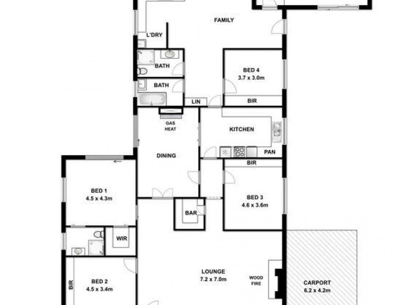 114 Mount Gambier Road, Millicent SA 5280 Floorplan