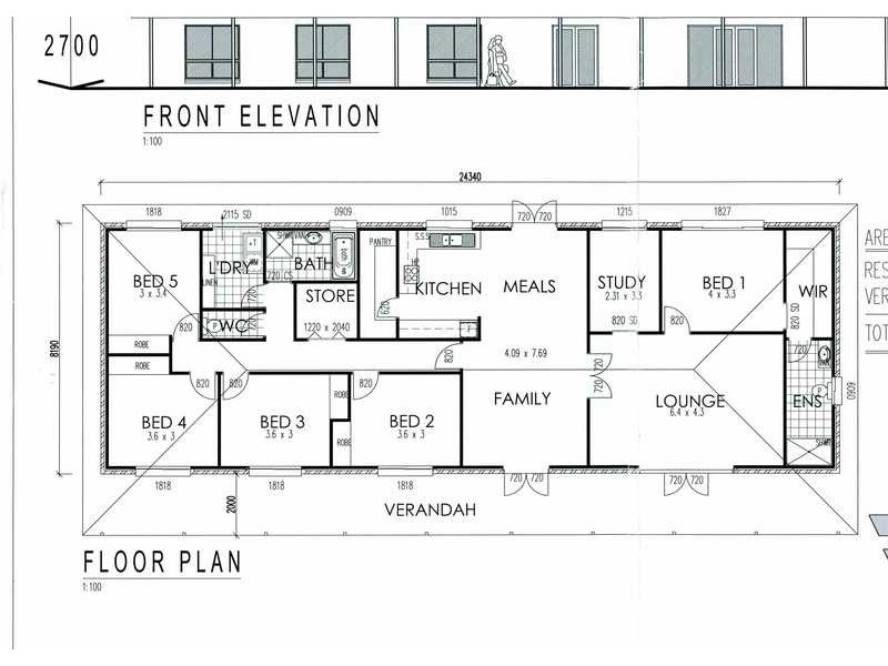 69 Denton Road, Millicent SA 5280 Floorplan