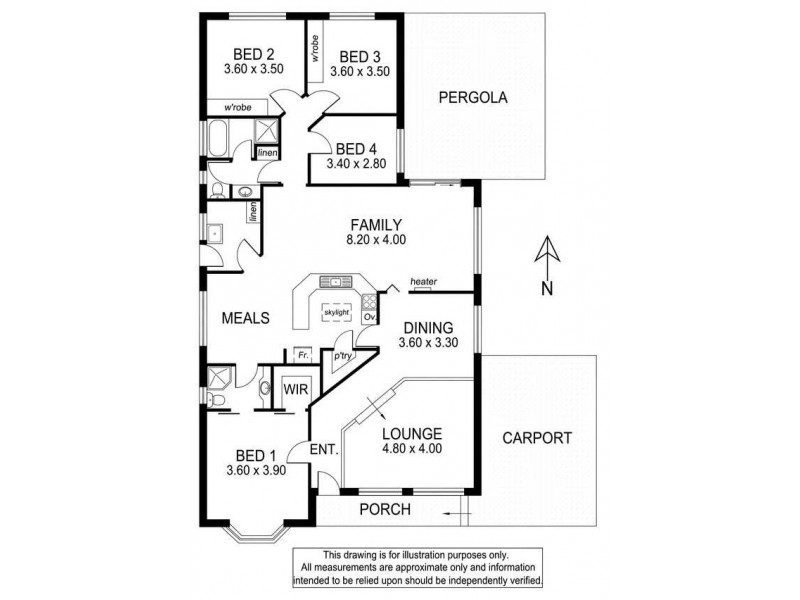 3 Montrose Court, Mount Gambier SA 5290 Floorplan