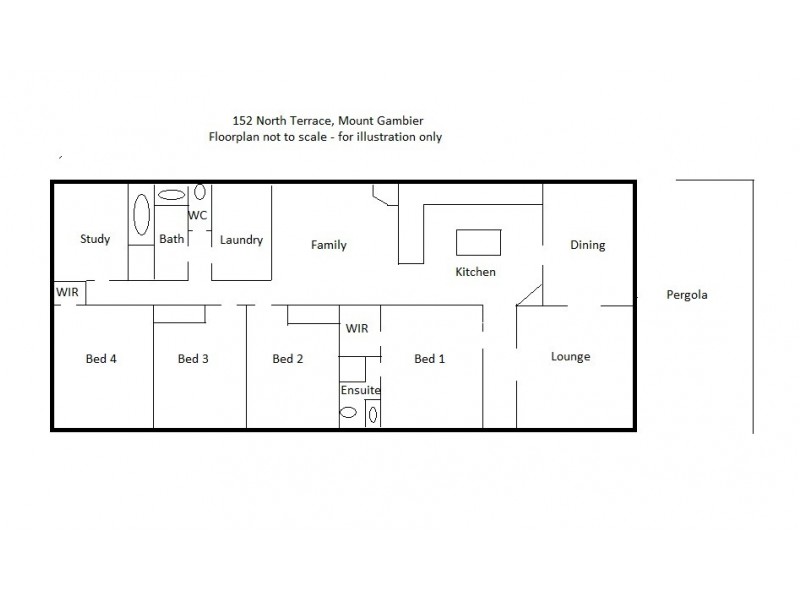 152 North Terrace, Mount Gambier SA 5290 Floorplan