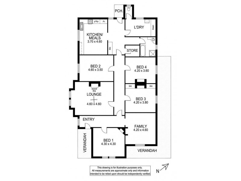 135 Willowbank Road, Millicent SA 5280 Floorplan