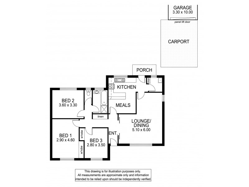15 Commercial Avenue, Millicent SA 5280 Floorplan