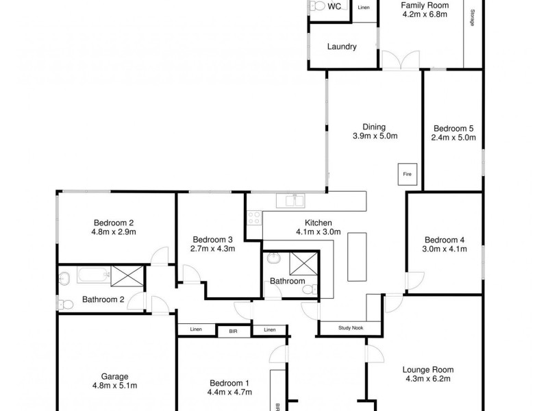 1 Victor Street, Mount Gambier SA 5290 Floorplan