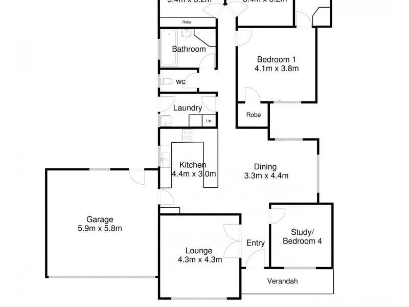 4 Apanie Court, Mount Gambier SA 5290 Floorplan