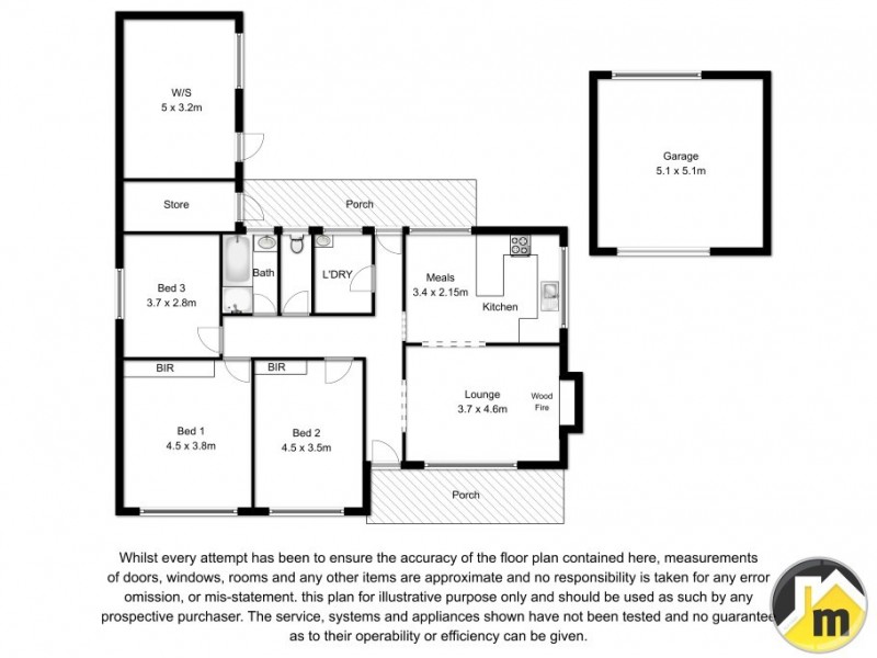 30 Fifth Street, Millicent SA 5280 Floorplan