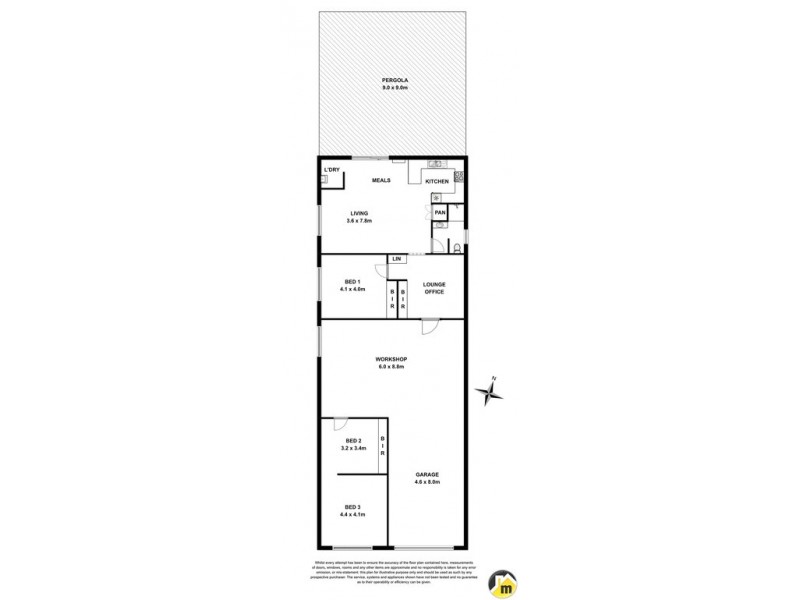4 Irven Street, Port Macdonnell SA 5291 Floorplan