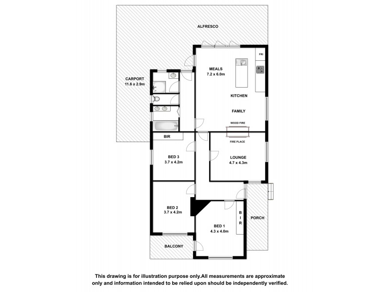 6 Lake East Terrace, Mount Gambier SA 5290 Floorplan