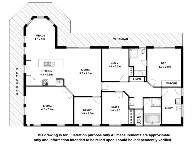 14 Petticoat Lane, Penola SA 5277 Floorplan