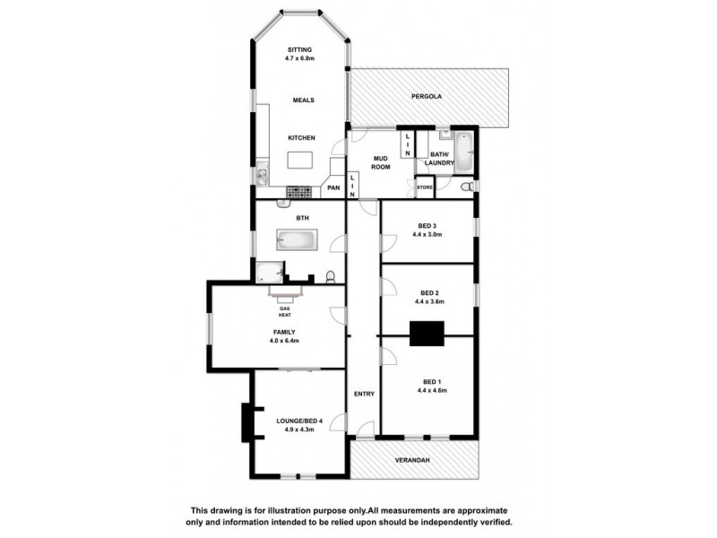 14 Chute Street, Mount Gambier SA 5290 Floorplan