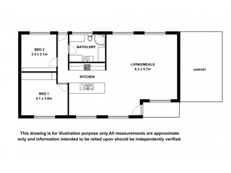 2/5 Robe Road, Penola SA 5277 Floorplan