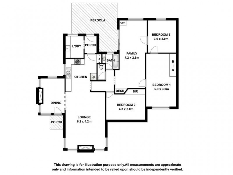 7 Rotary Avenue, Mount Gambier SA 5290 Floorplan