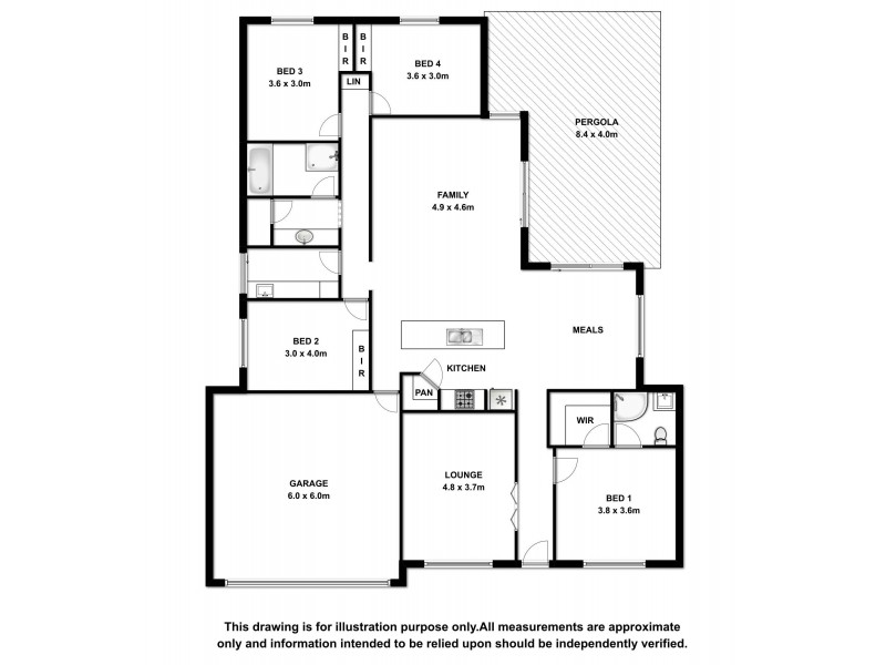 4 Altinio Drive, Mount Gambier SA 5290 Floorplan