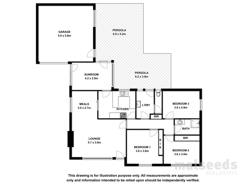 11 Stratford Street, Millicent SA 5280 Floorplan