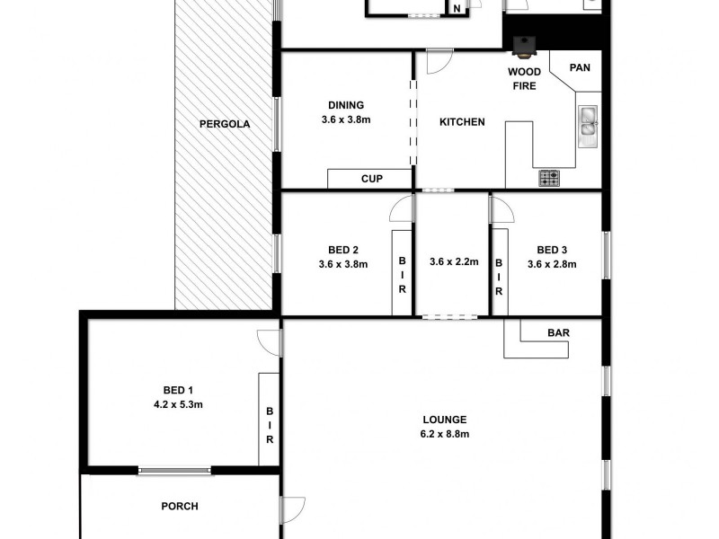 247 Cafpirco Road, Compton SA 5291 Floorplan