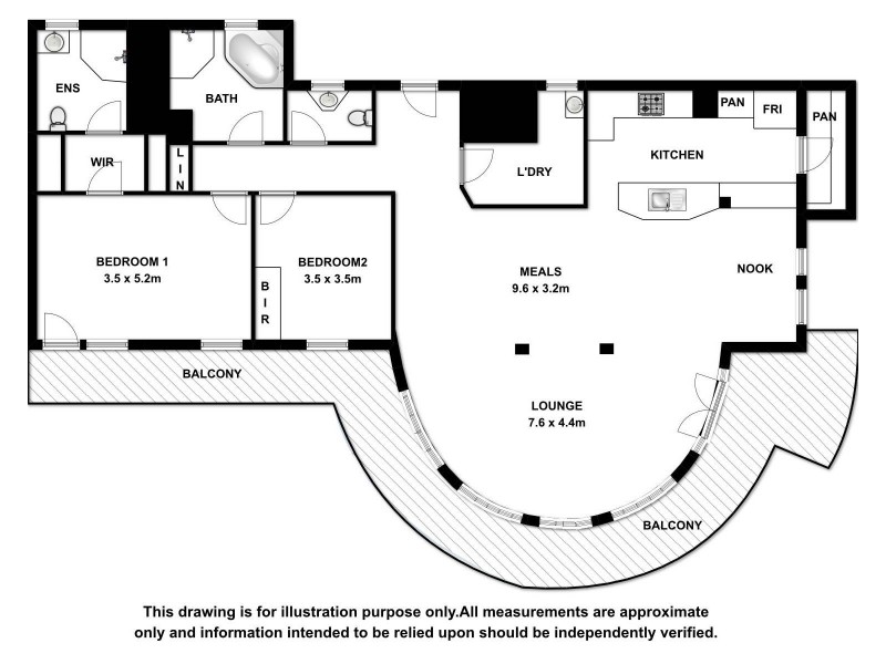 Level G/001/3 Lake West Terrace, Mount Gambier SA 5290 Floorplan