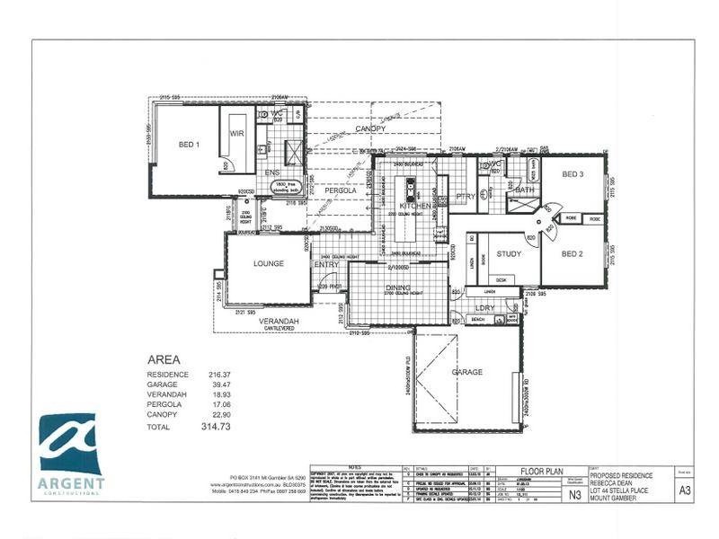 17 Stella Place, Mount Gambier SA 5290 Floorplan
