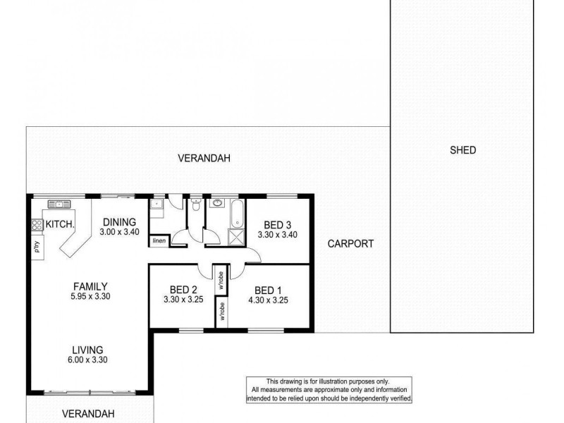 83 Lake Edward Road, Glencoe SA 5291 Floorplan
