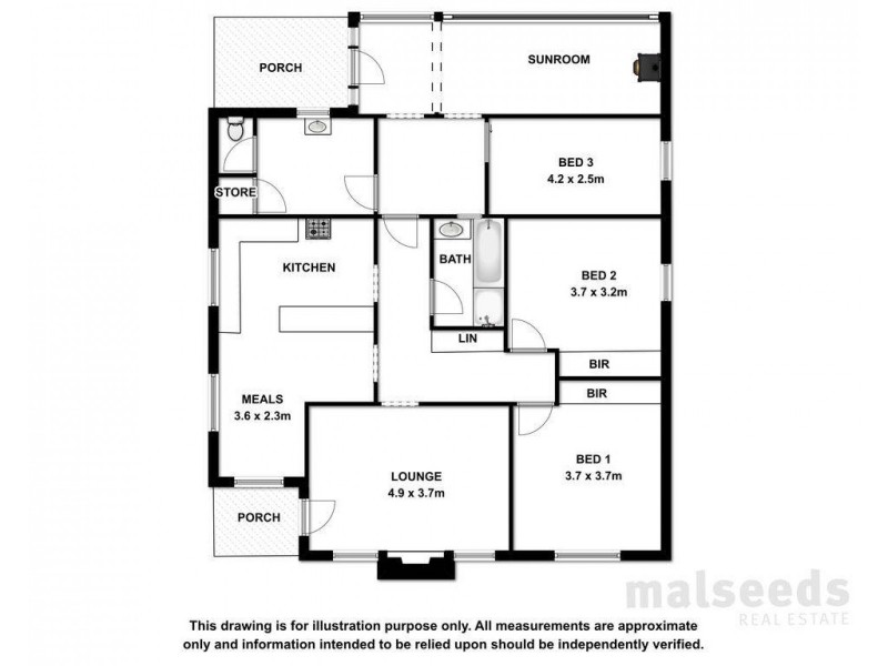 1 Spehr Street, Mount Gambier SA 5290 Floorplan
