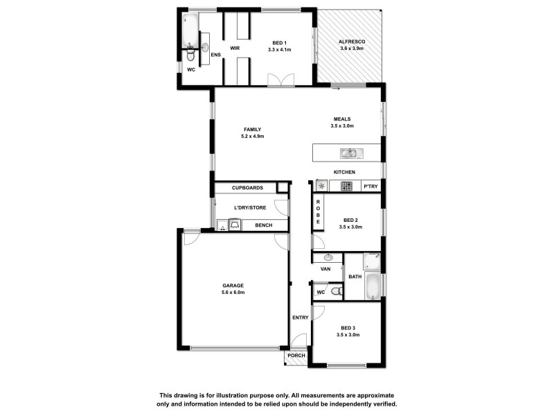 21 Stella Place, Mount Gambier SA 5290 Floorplan