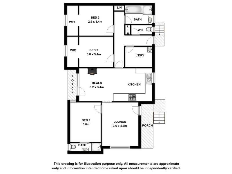 11 Maroonga Crescent, Mount Gambier SA 5290 Floorplan
