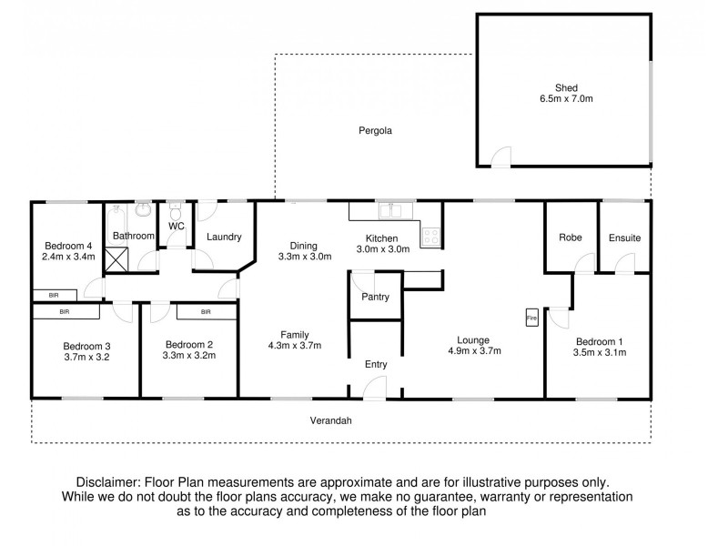 5 Twila Grove, Mount Gambier SA 5290 Floorplan