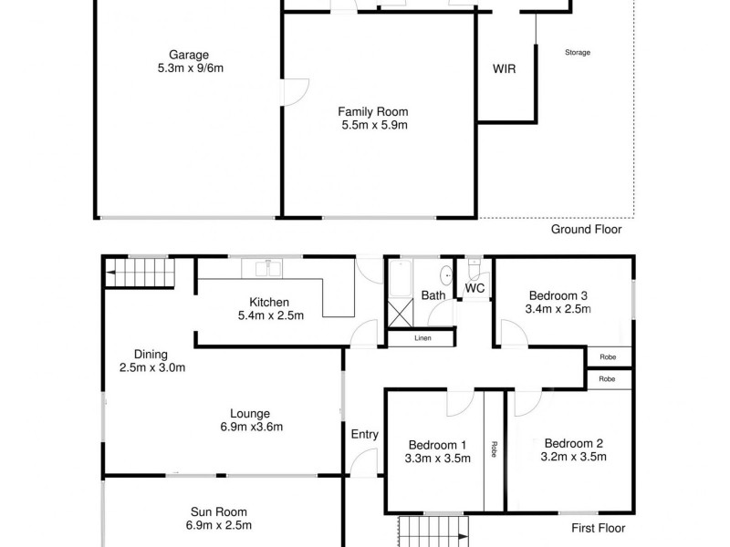 36 Lake Terrace, Mount Gambier SA 5290 Floorplan