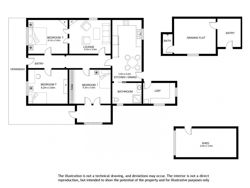 18 Agnes Street, Mount Gambier SA 5290 Floorplan