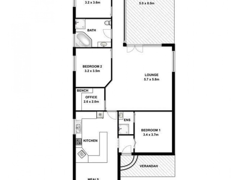 11 Yeates Street, Mount Gambier SA 5290 Floorplan