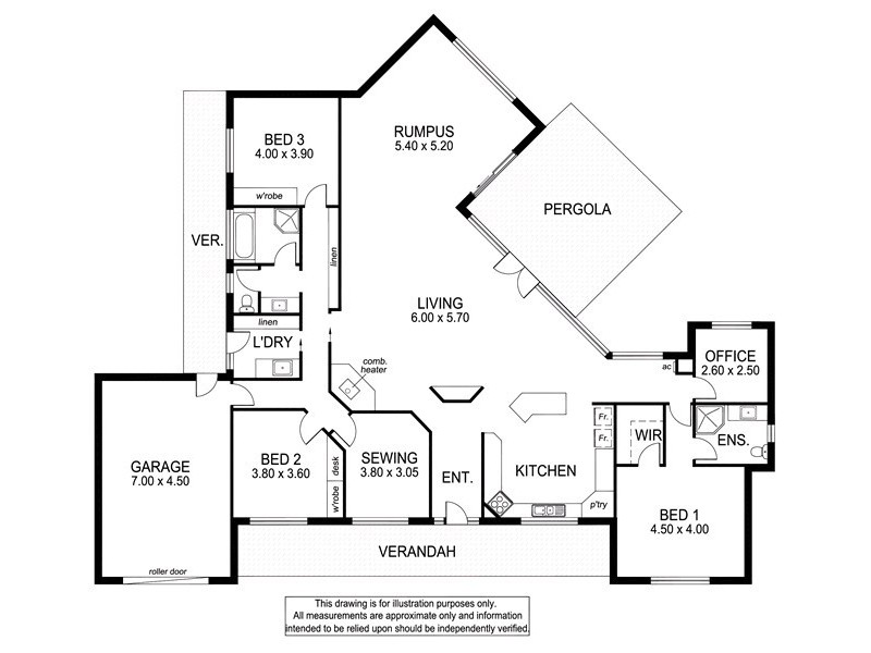 12 Sutherland Road, Millicent SA 5280 Floorplan