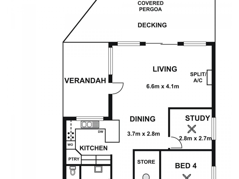 54 King Street, Pennington SA 5013 Floorplan