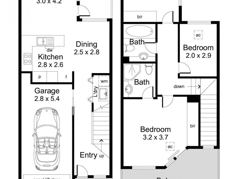 14 Sparman Close, Adelaide SA 5000 Floorplan