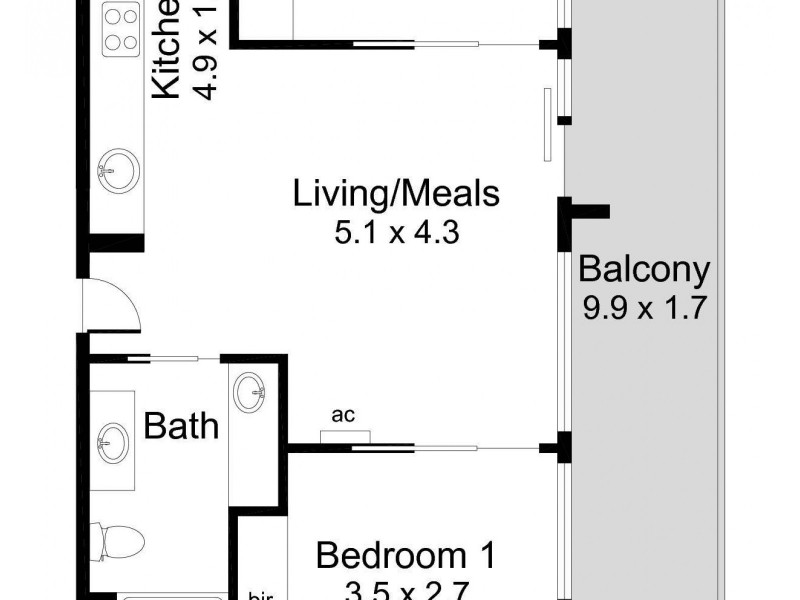 229/33 Warwick Street, Walkerville SA 5081 Floorplan