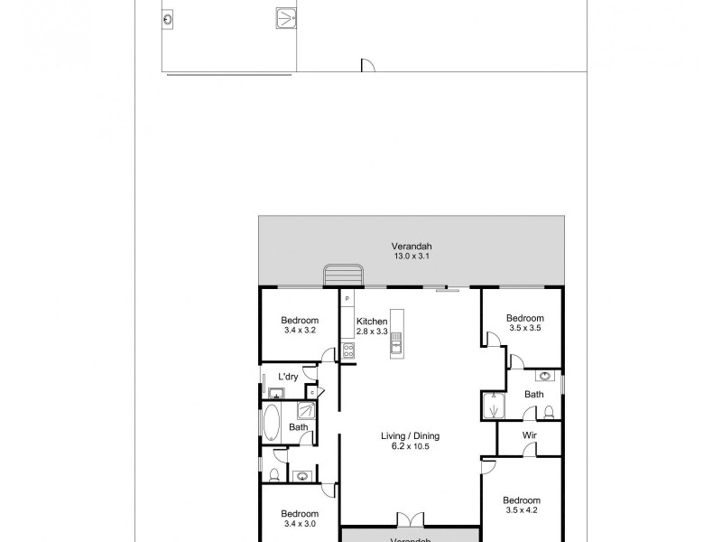 37 Gill Street, Moonta Bay SA 5558 Floorplan
