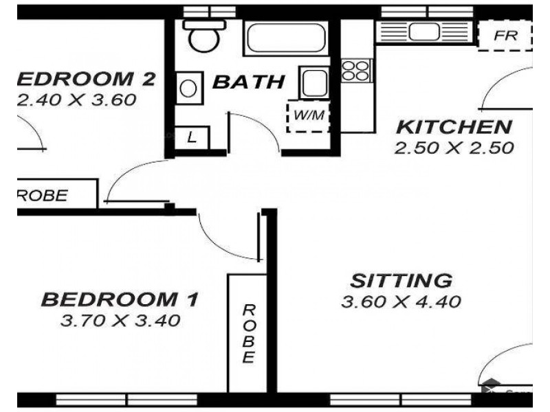 3/17 Thornton Street, Kensington SA 5068 Floorplan