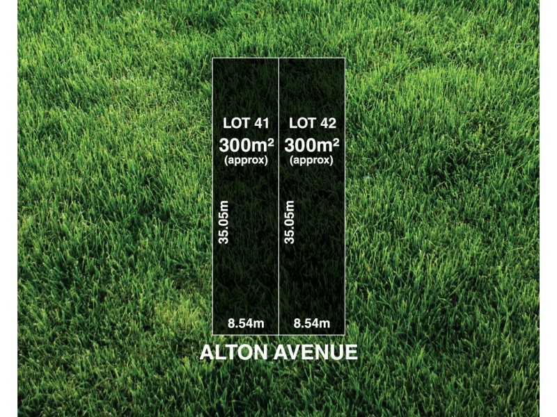 Lot 41 & 42, 15 Alton Avenue, Gilles Plains SA 5086