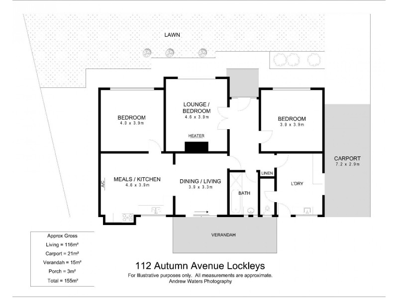 112 Autumn Avenue, Lockleys SA 5032 Floorplan