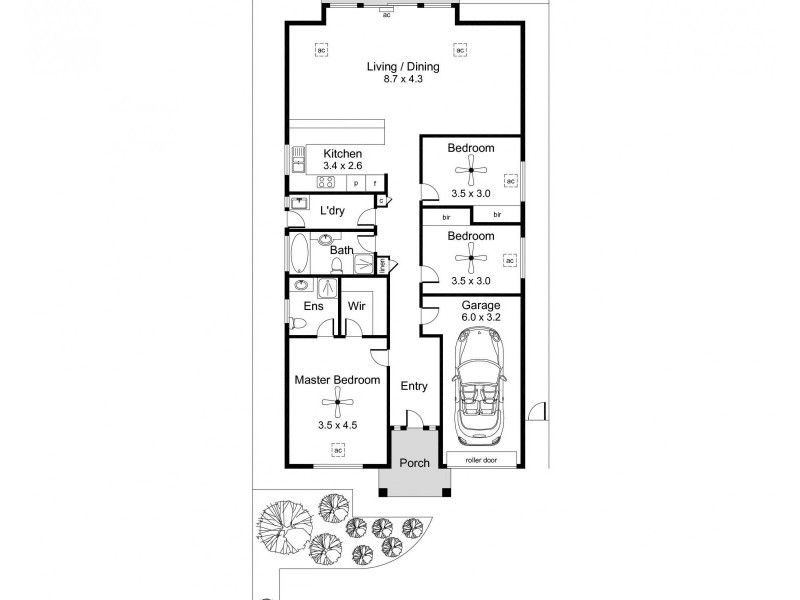 1/57 Welland Avenue, Welland SA 5007 Floorplan