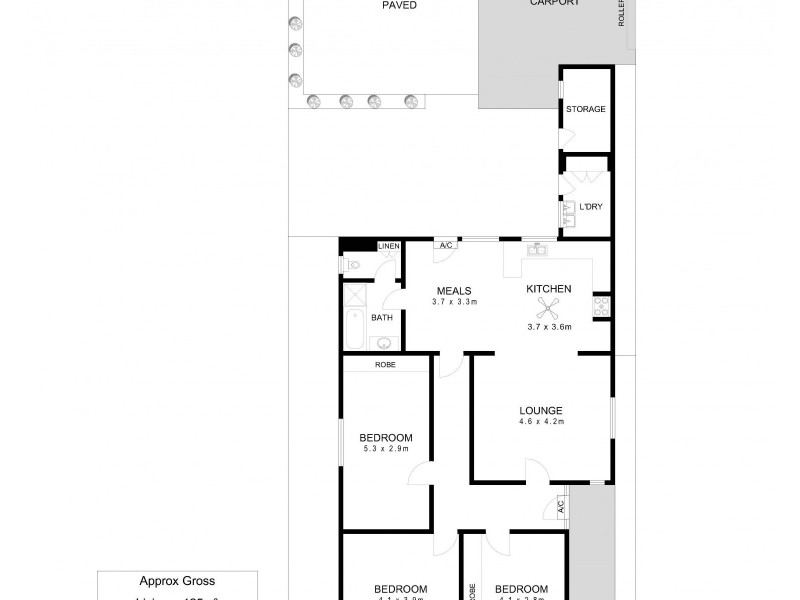 18  Parker Street, Mile End SA 5031 Floorplan