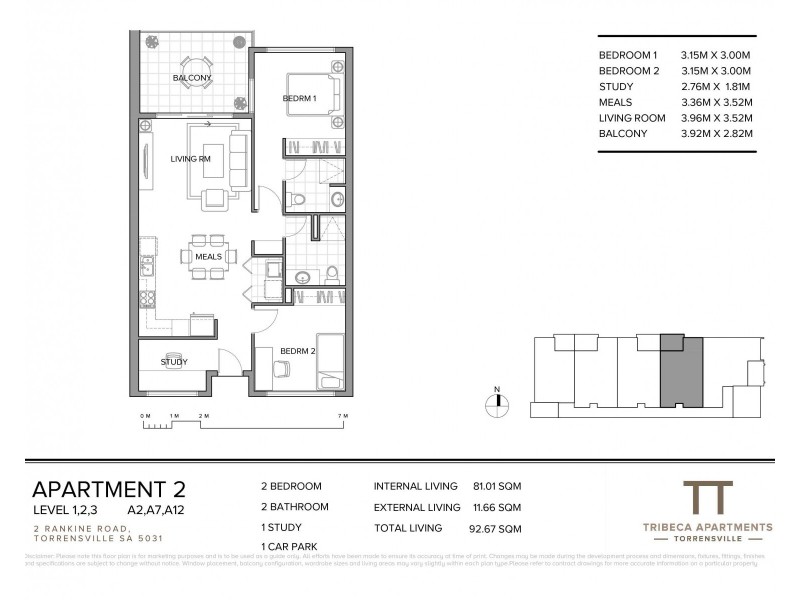 A2 & A4/2 Rankine Road, Torrensville SA 5031 Floorplan